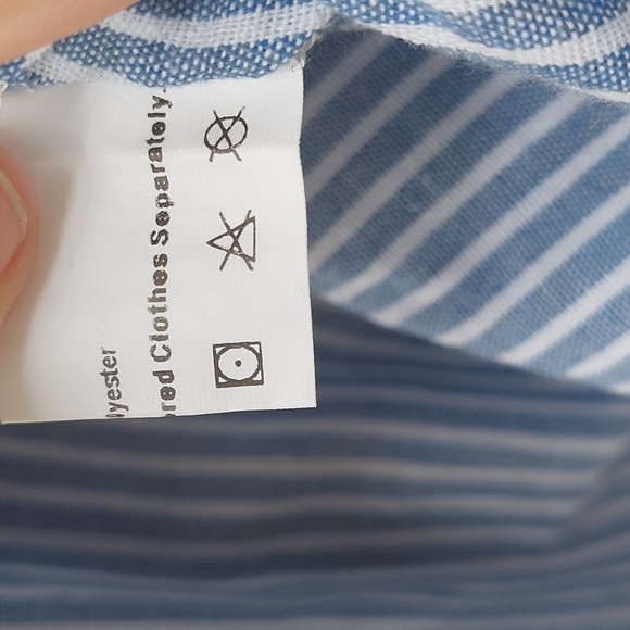 ZAFUL Ruffles Striped A Line Mini Dress - Picture 5 of 10